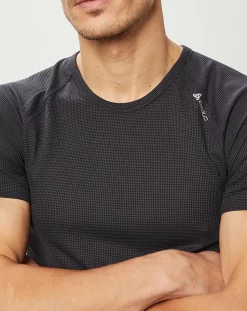 Sale Odlo T-Shirt Cubic Régulation Thermique gris anthracite