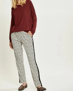 New Femilet T-Shirt de pyjama acajou