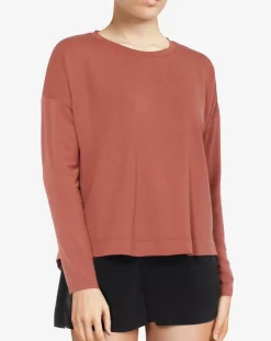 Femme Passionata T-Shirt de pyjama Leo rose canyon