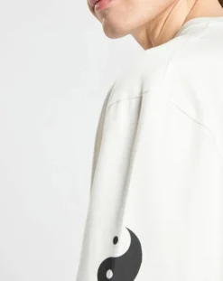 Homme Scotch & Soda T-Shirt en Coton bio Born to Love blanc