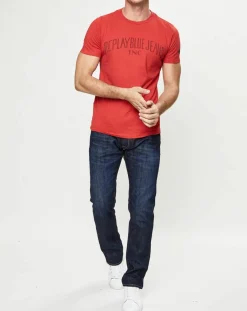 Replay T-Shirt Gfg Logo rouge