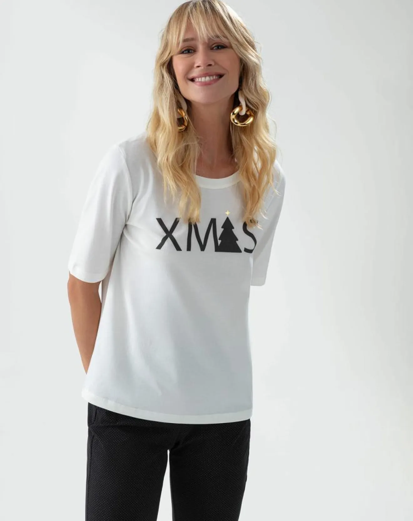 Sale Indies T-Shirt Holly blanc