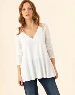 Femme Indies T-Shirt Jane écru