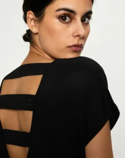 Femme Huit T-Shirt Jeanne noir