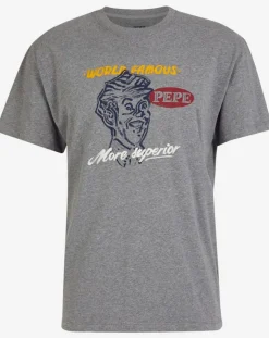 New Pepe Jeans T-Shirt Jonathan Famous gris