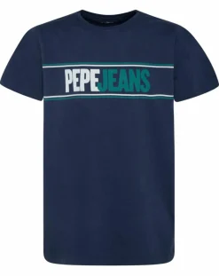 Clearance Pepe Jeans T-Shirt Kelian bleu marine