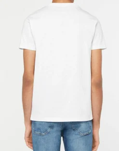 Homme Replay T-Shirt Logo Asolo blanc