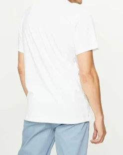 Homme Dockers T-Shirt Logo blanc
