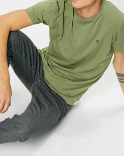 Best Hackett London T-Shirt Logo kaki