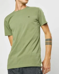 Best Hackett London T-Shirt Logo kaki