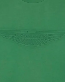 Discount Hackett London T-Shirt manches courtes Aston Martin Racing Embossé vert clair
