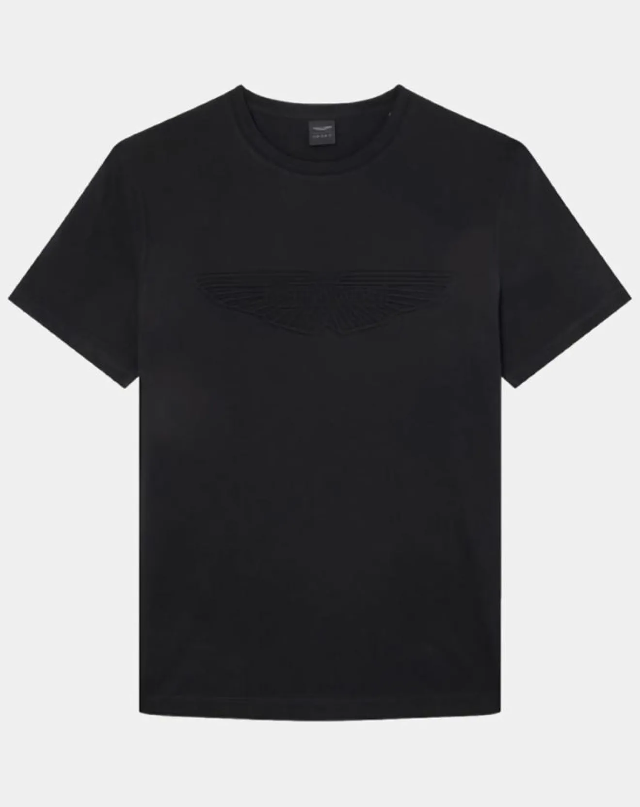 Clearance Hackett London T-Shirt manches courtes Aston Martin Racing Embossé noir