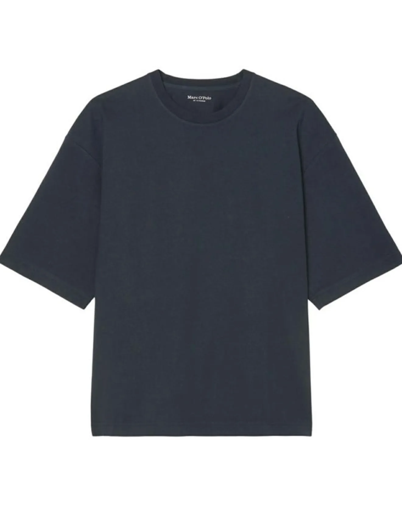 Outlet Marc O'Polo T-Shirt manches courtes Col Rd Oversize bleu marine