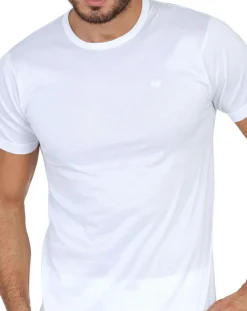 Mare T-Shirt manches courtes Coton blanc