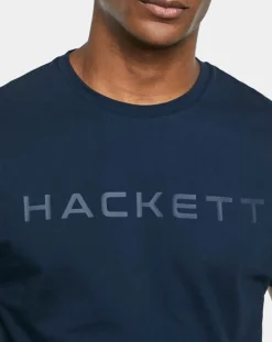 Hot Hackett London T-Shirt manches courtes Hackett Face bleu