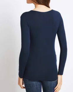 Femme Mare T-Shirt Marion en Micromodal bleu