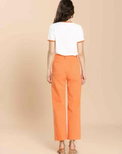 Femme The Korner T-Shirt Martha orange