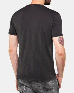 Replay T-Shirt Metalik noir