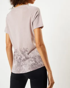 Femme Odlo T-Shirt Millennium Element antibactérien violet