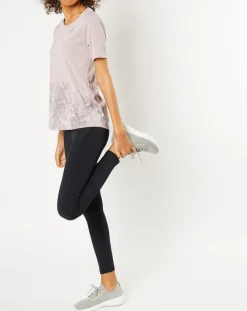 Femme Odlo T-Shirt Millennium Element antibactérien violet