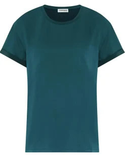 Femme Passionata T-Shirt Nassima bleu ming