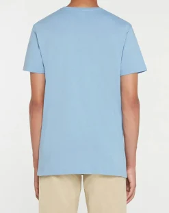 Best Hackett London T-Shirt Print Body bleu ciel