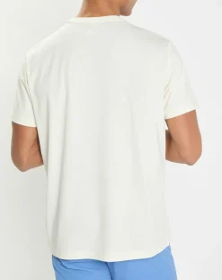 Best Hackett London T-Shirt Regular Fit Blason écru