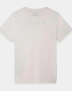Best Hackett London T-Shirt Regular Fit Blason écru