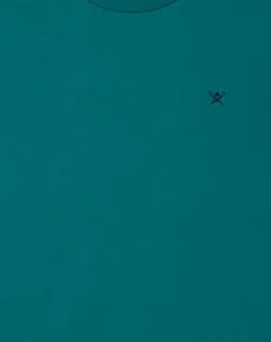 New Hackett London T-Shirt Regular Fit uni Yok vert vif