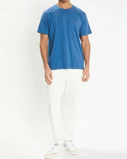 Best Hackett London T-Shirt Regular Fit uni Yok bleu moyen
