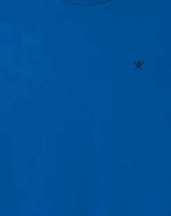 Best Hackett London T-Shirt Regular Fit uni Yok bleu moyen