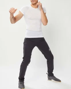 Homme Odlo T-Shirt Respirant Evolution X-Light Ultraléger blanc