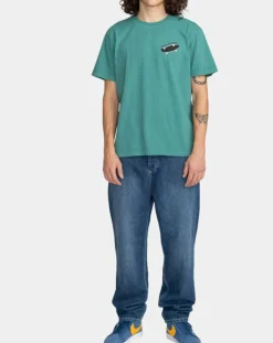 Homme Element T-Shirt Skate legs vert