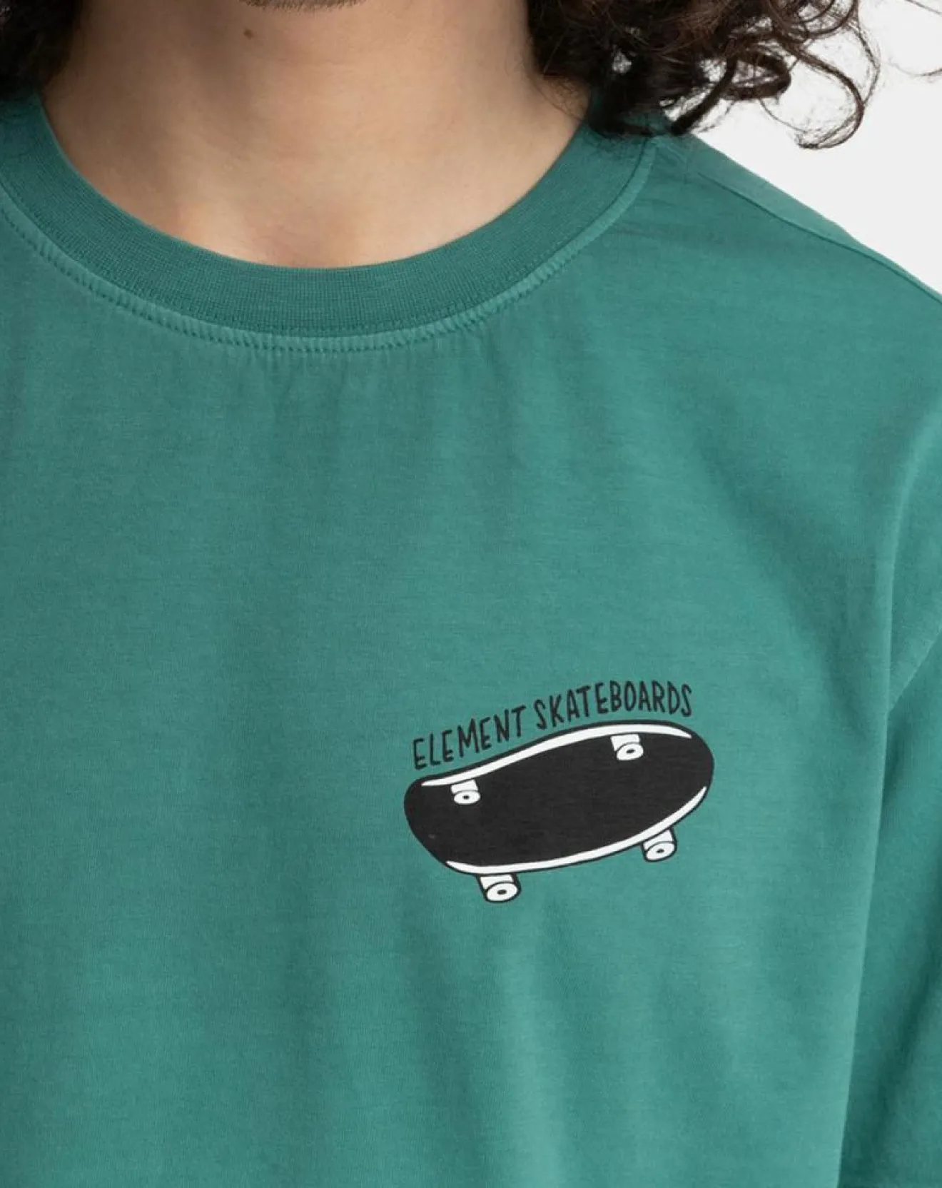Homme Element T-Shirt Skate legs vert