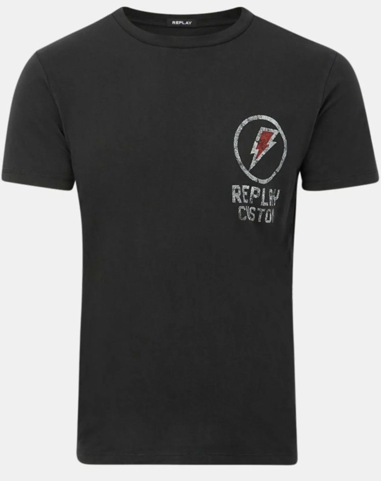 Online Replay T-Shirt storm custom noir