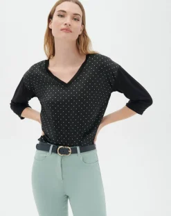 Online Caroll T-Shirt Tcharlie noir