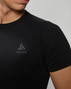 Clearance Odlo T-Shirt technique Evolution Warm Body Fit noir