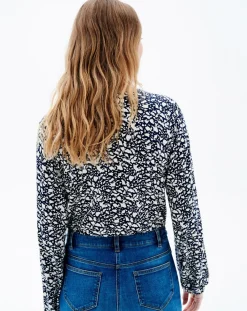 Femme Caroll T-Shirt Timothée bicolore marine