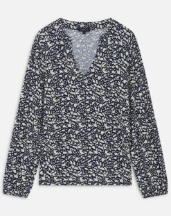 Femme Caroll T-Shirt Timothée bicolore marine