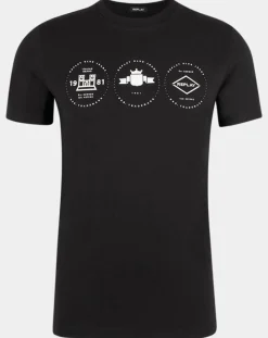 Online Replay T-Shirt Tri Logo Cent noir