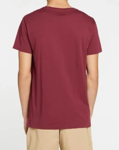 Online Hackett London T-Shirt Uni Logo rouge