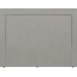 Mazzini Sofas Tête de lit Ancona gris clair - 200x120 cm