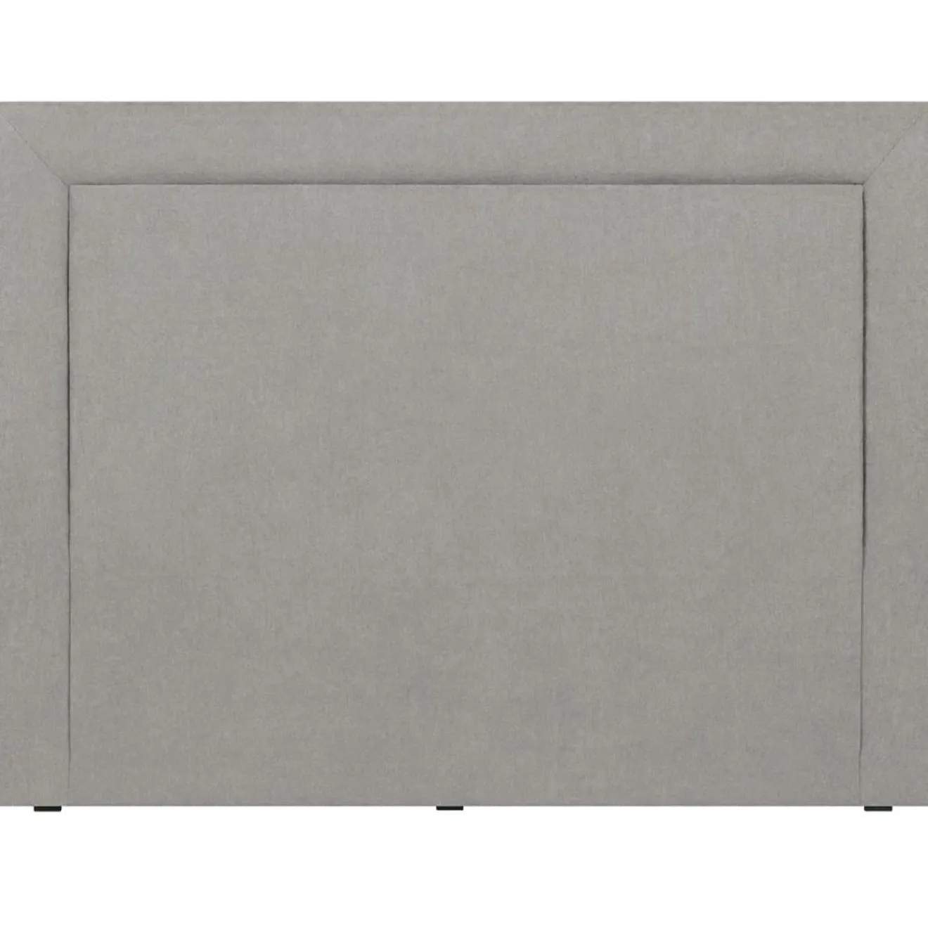 Mazzini Sofas Tête de lit Ancona gris clair - 200x120 cm