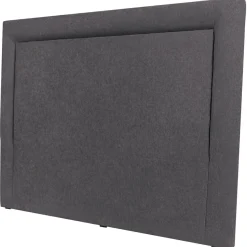 Mazzini Sofas Tête de lit Ancona gris foncé - 160x120 cm