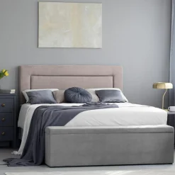 Clearance Mazzini Sofas Tête de lit Ancona rose clair - 180x120 cm