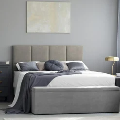 Mazzini Sofas Tête de lit Barletta crème - 160x120 cm