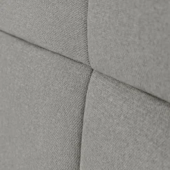 Mazzini Sofas Tête de lit Barletta gris clair - 200x120 cm