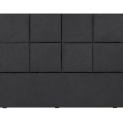 Best Mazzini Sofas Tête de lit Barletta gris foncé - 160x120 cm