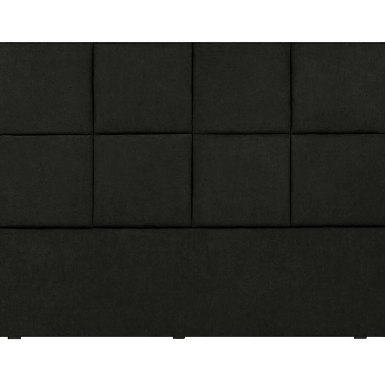Hot Mazzini Sofas Tête de lit Barletta noire - 140x120 cm