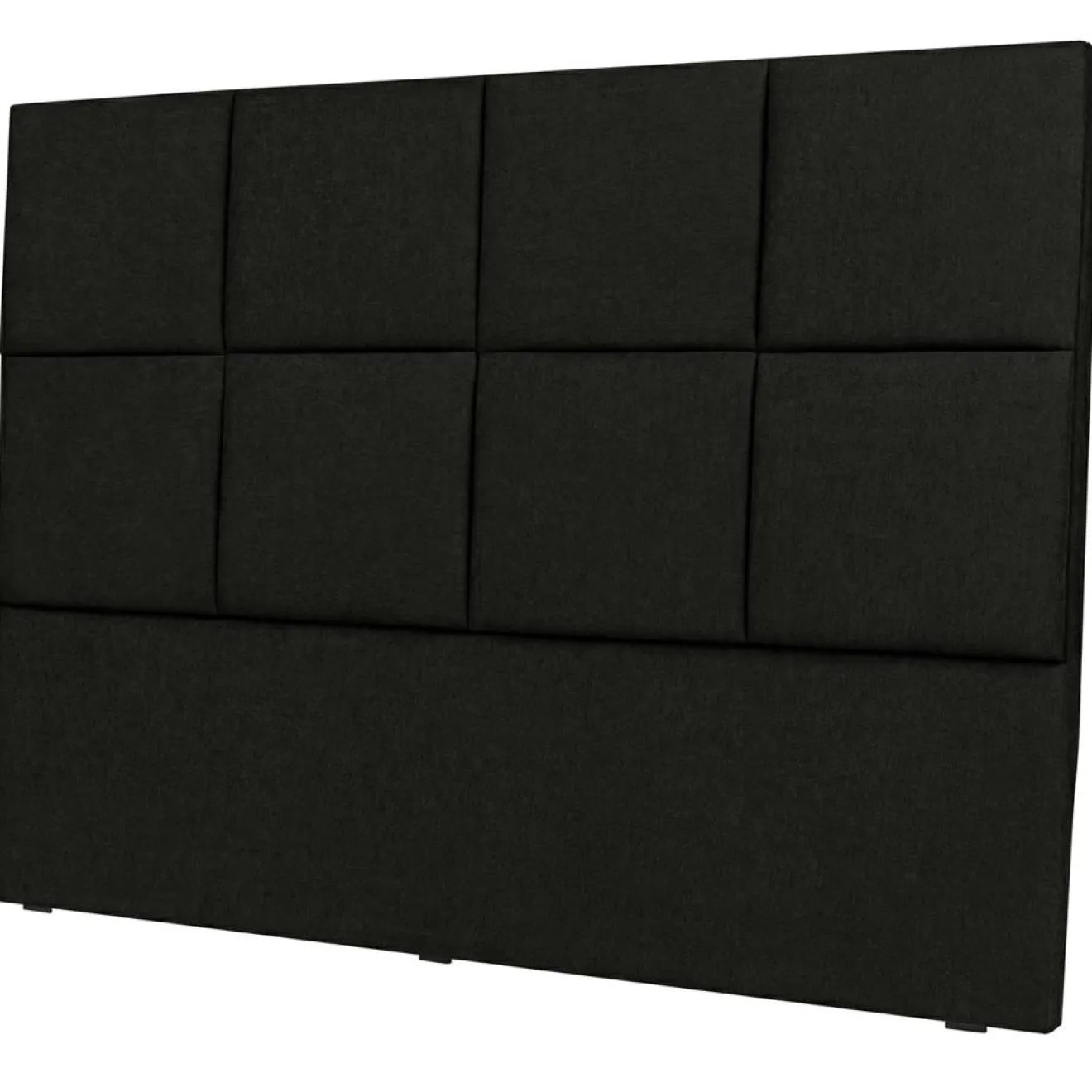 Hot Mazzini Sofas Tête de lit Barletta noire - 140x120 cm